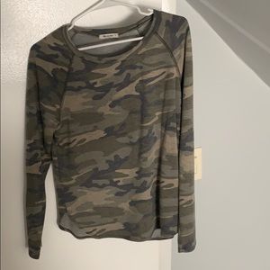 Camo long sleeve shirt